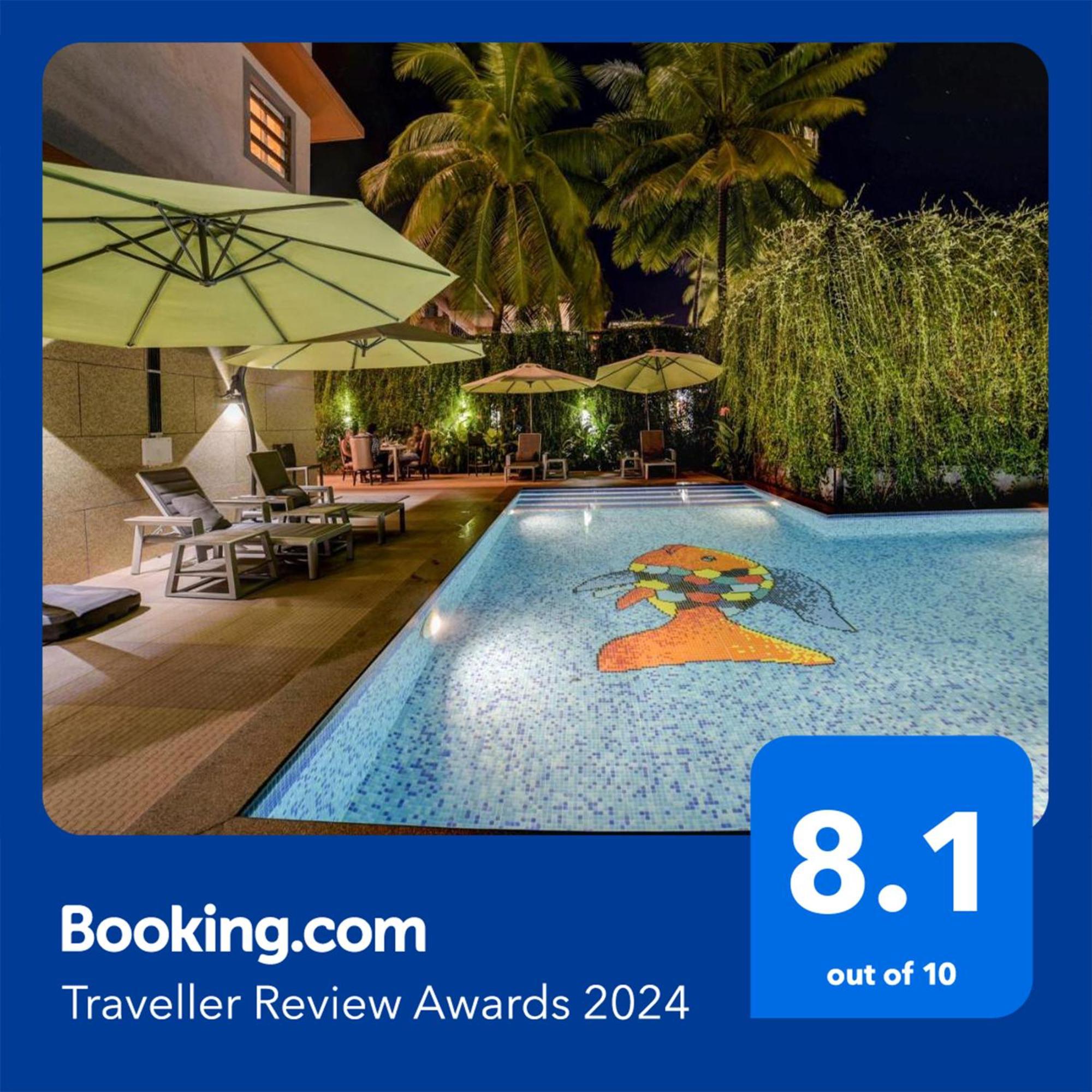 Fabhotel Prime Sarala Crown With Pool - Nr Calangute Beach Esterno foto